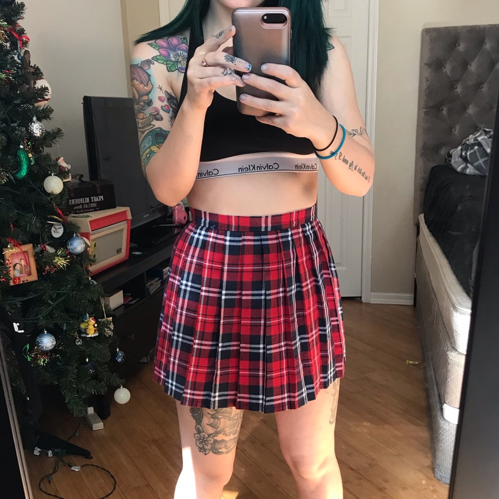 Schoolgirl Mini Skirt